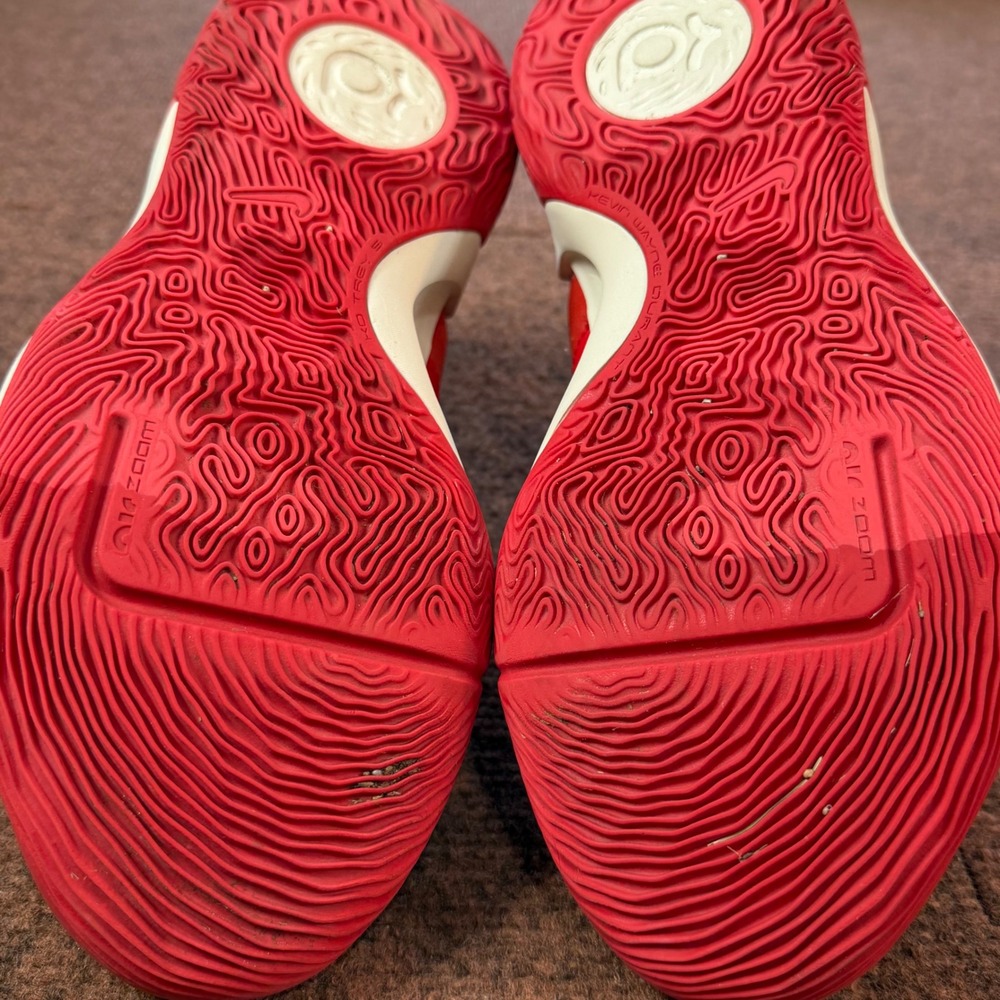 A- Nike KD Trey 5 X Mens Basketball gym Shoes University Red DD9538-601 Size 8 - Picture 11 of 11